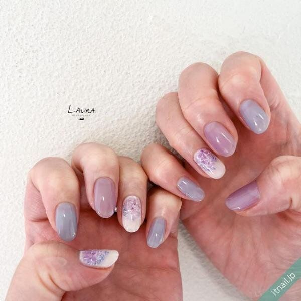 LAURA POMPONNEEが投稿したネイルデザイン [photoid:I0116167] via Itnail Design (734595)