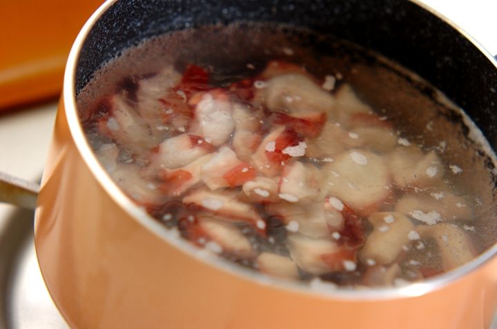 タコとジャガイモのマリネの作り方3