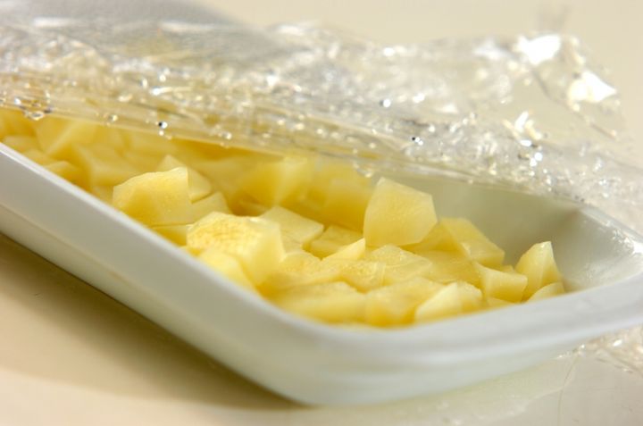 タコとジャガイモのマリネの作り方2