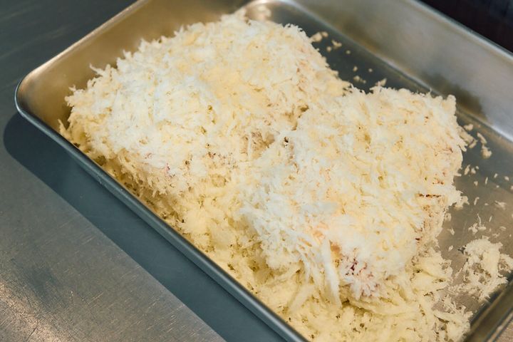 パン粉をつける