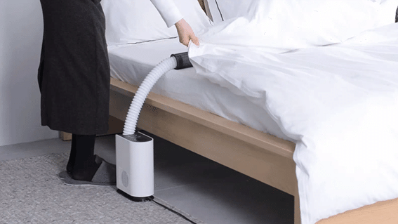 ふとん乾燥機使用イメージ画像