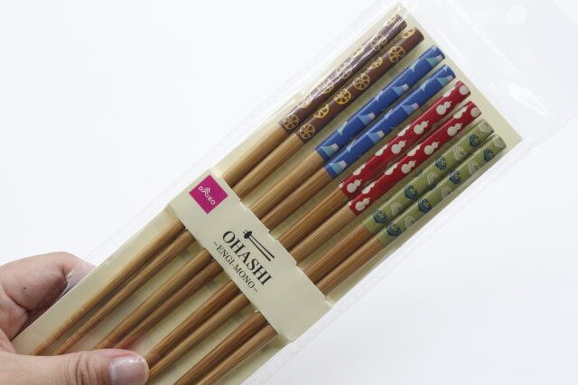 ダイソーの縁起物箸OHASHI ENGI-MONO