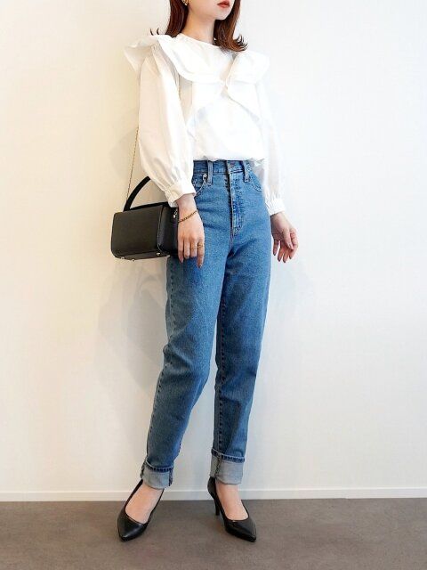 ブラウスを使ったコーデ1