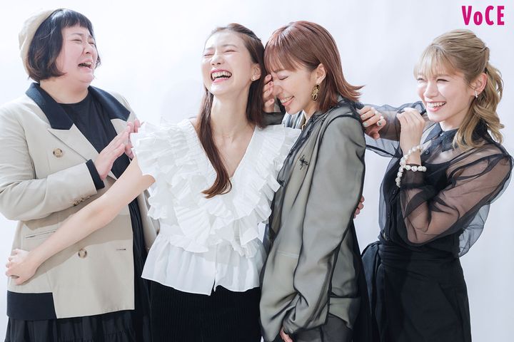 美弥るりかさん、夢咲ねねさん、天寿光希さん、天真みちるさん