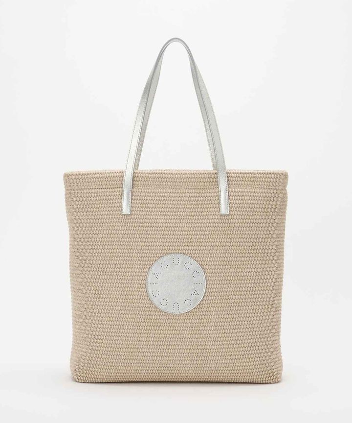 画像: 「グッシオ TOTE PAGLIA/LAMINATO」[縦37×横34×マチ10cm]￥55,000 出典：イアクッチ
