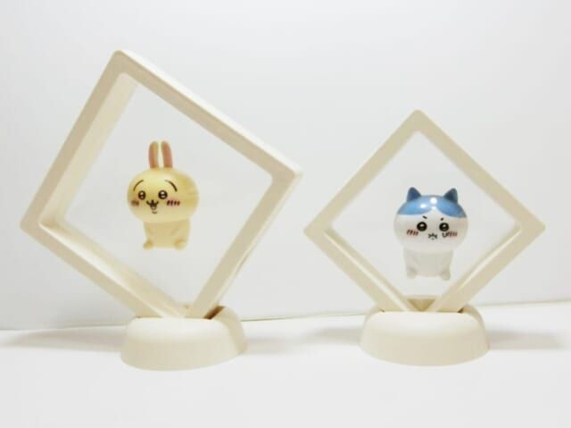 3COINS シュリンク風ディスプレイ Mサイズ・Sサイズサイズ比較