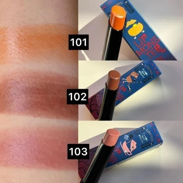 ケイト「MYリップモンスター」101、102、103 スウォッチ