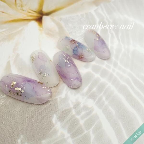 cranberry nailが投稿したネイルデザイン [photoid:I0113047] via Itnail Design (734710)