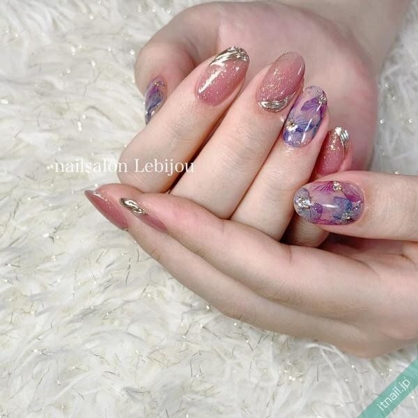 Le bijouが投稿したネイルデザイン [photoid:I0104421] via Itnail Design (734714)