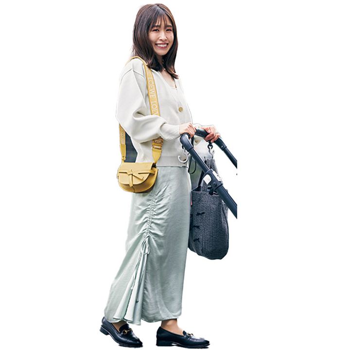 ママの全身コーディネート