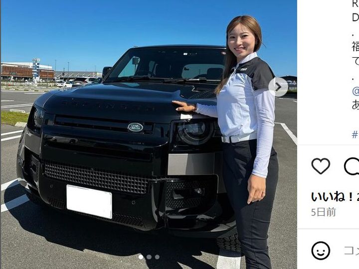 澁澤莉絵留、イカつい“愛車”を公開「お似合いです」との声