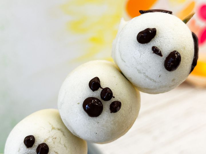 パンダのデコレーションの「パンダーカオ」