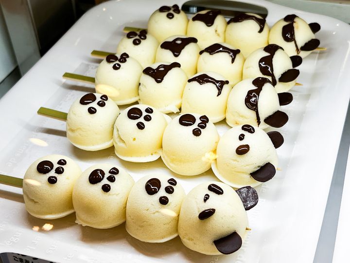 パンダのデコレーションを施した「パンダーカオ」