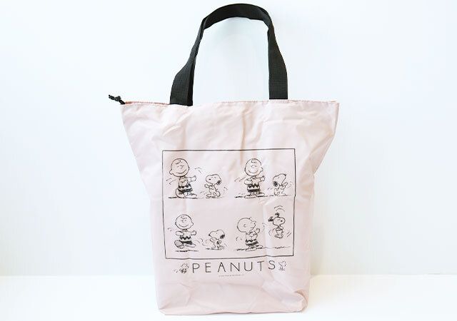スヌーピーのピンク保冷バッグ付録