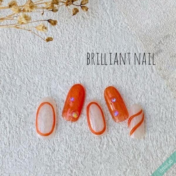 Brilliant Nailが投稿したネイルデザイン [photoid:I0118175] via Itnail Design (734777)
