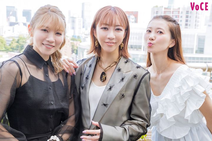 美弥るりかさん、夢咲ねねさん、天寿光希さん