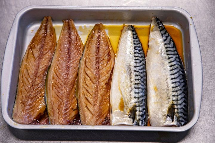 鮮度が良くて脂が多い魚は、浸け時間を長めにする