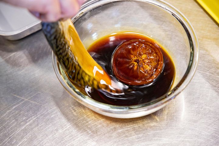 鮮度が良くて脂が多い魚は、浸け時間を長めにする