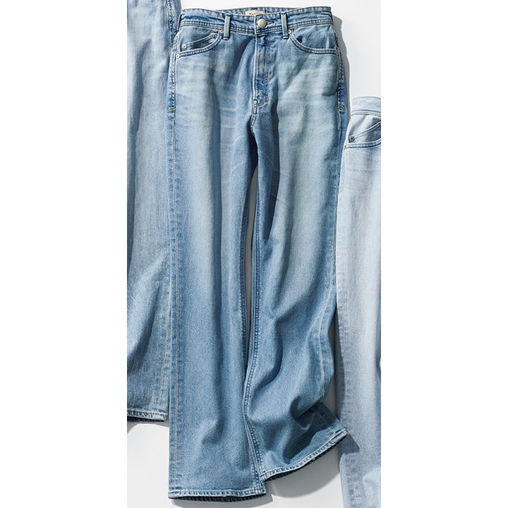 ヤヌークのデニム,LOUISE,淡色デニム,薄色デニム