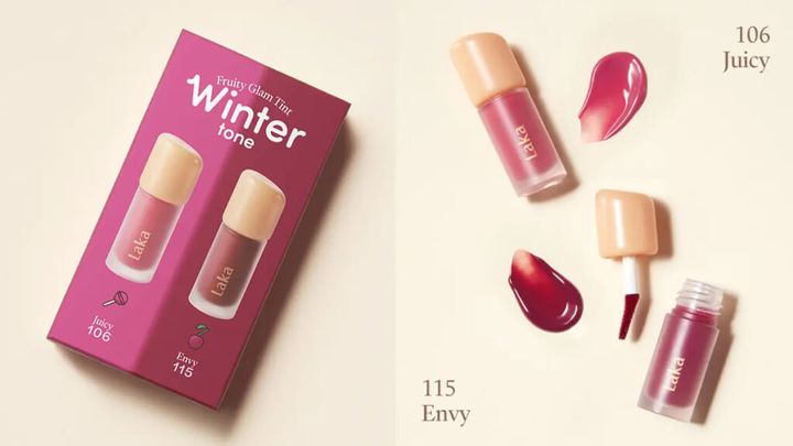 「フルーティーグラムティントミニデュオ」の「ウィンタートーンエディション」の商品紹介