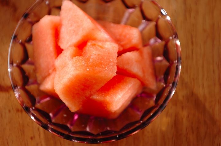 スイカのデザート