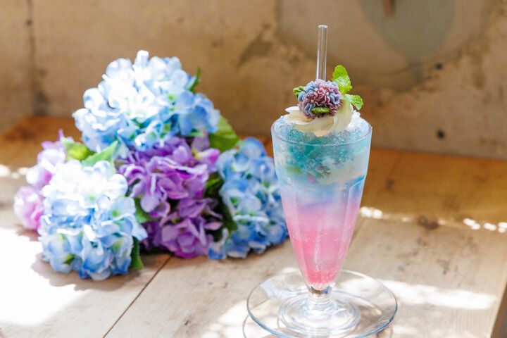 芸術的な紫陽花スイーツに心躍る♪下北沢のおしゃれカフェ「Sunday Brunch」で季節を満喫