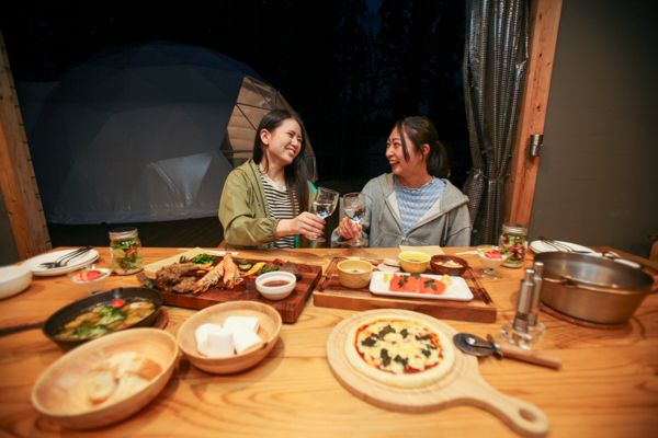 ちょっと贅沢なアウトドア体験・那須グランピング