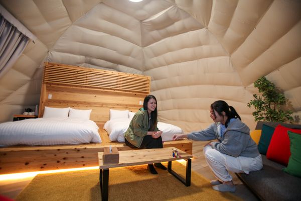 ちょっと贅沢なアウトドア体験・那須グランピング