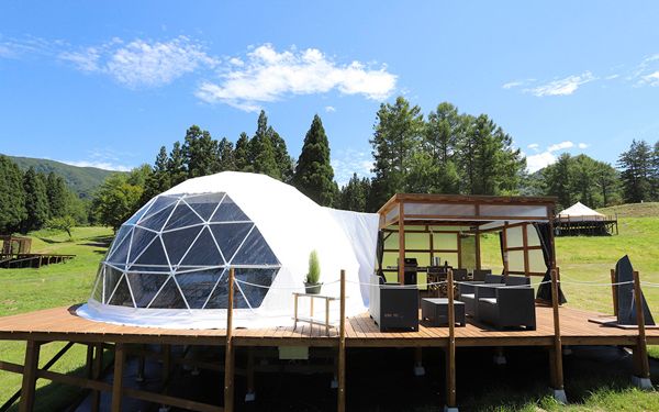 ちょっと贅沢なアウトドア体験・那須グランピング