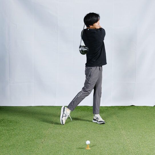 朝イチショットを失敗する原因を発見！ ヘッドスピードは「無理に上げない」が大事