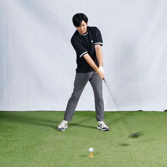 朝イチショットを失敗する原因を発見！ ヘッドスピードは「無理に上げない」が大事