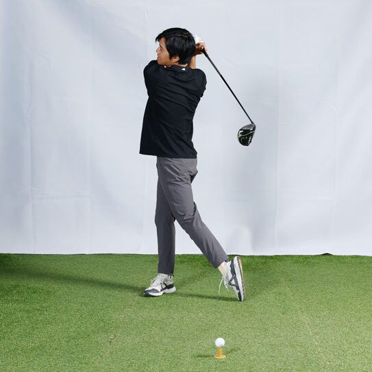 朝イチショットを失敗する原因を発見！ ヘッドスピードは「無理に上げない」が大事