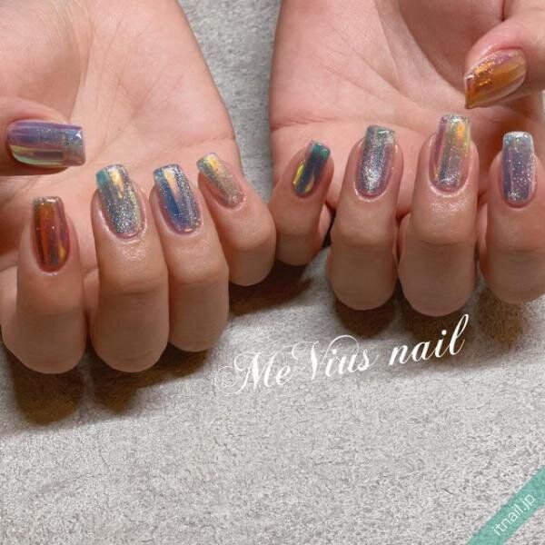 MeVius nailが投稿したネイルデザイン [photoid:I0117369] via Itnail Design (734793)