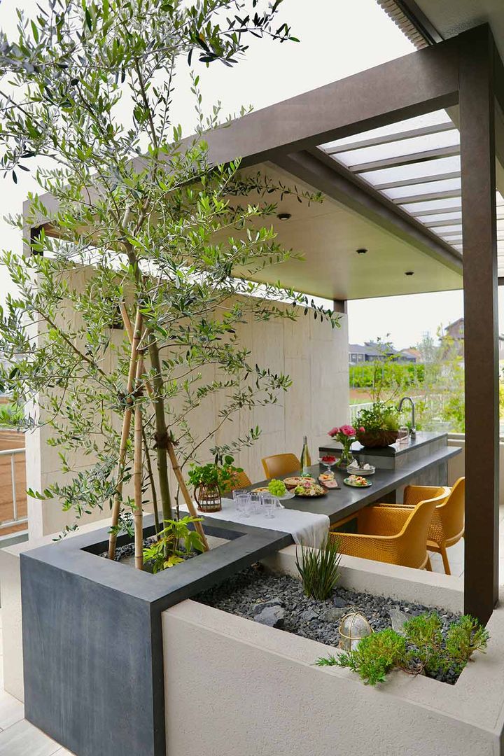 リフォーム後の庭