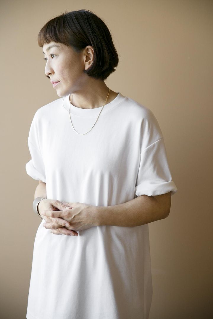 画像1: 【ユニクロユー】エアリズムコットンオーバーサイズTシャツ（5分袖）¥1,990 www.uniqlo.com