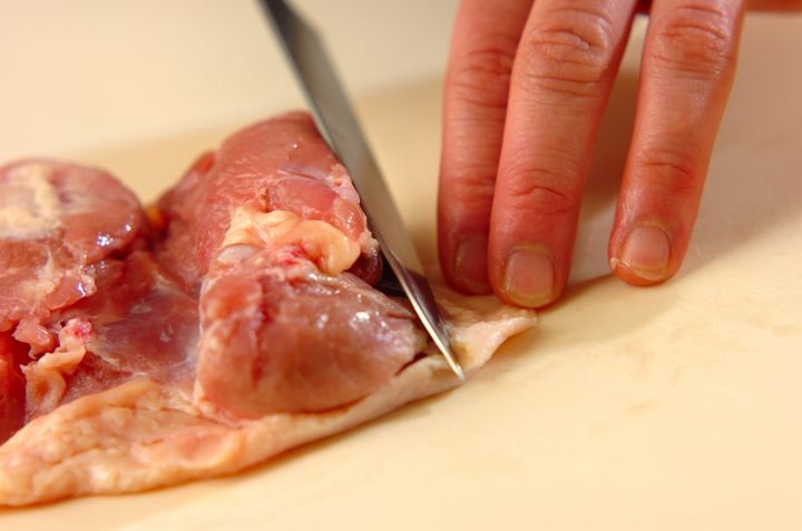 鶏のくわ焼きの作り方1