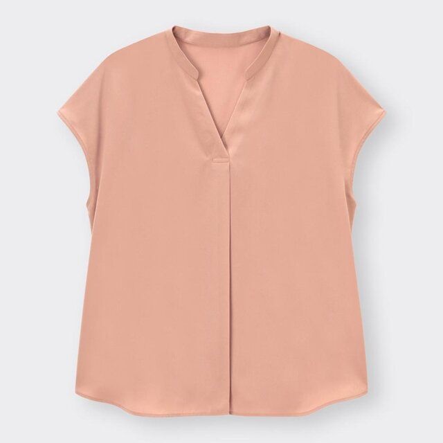 GU ドレープスキッパーシャツ