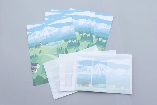 100均ダイソーのレターセット2