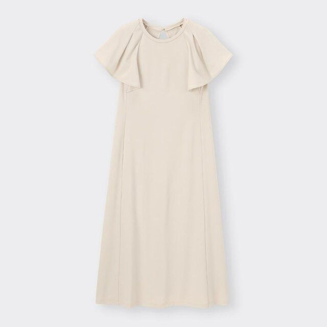 GUのバックオープンワンピース