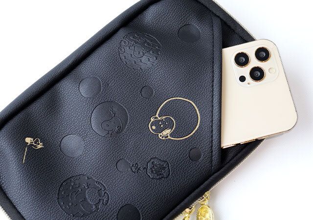 スヌーピーのスマホショルダー付録ポケット