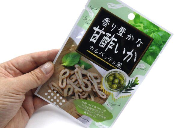 ダイソー 香り豊かな甘酢いか カルパッチョ風