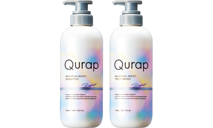 キュラップ ラッピングモイストシャンプー 、同 ラッピングモイストトリートメント