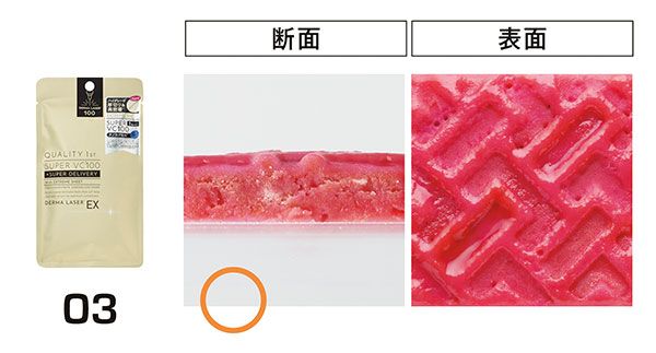 03：クオリティファースト／浸透力：◯