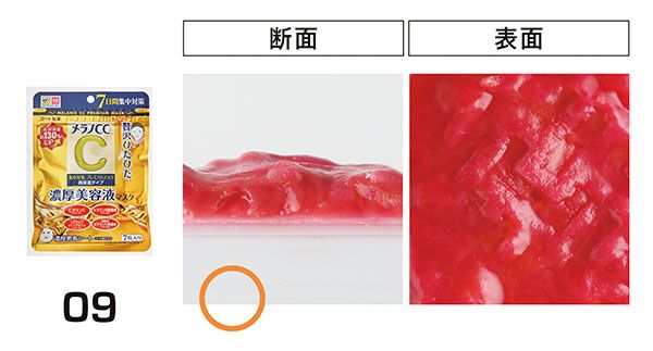 09：メラノCC／浸透力：◯