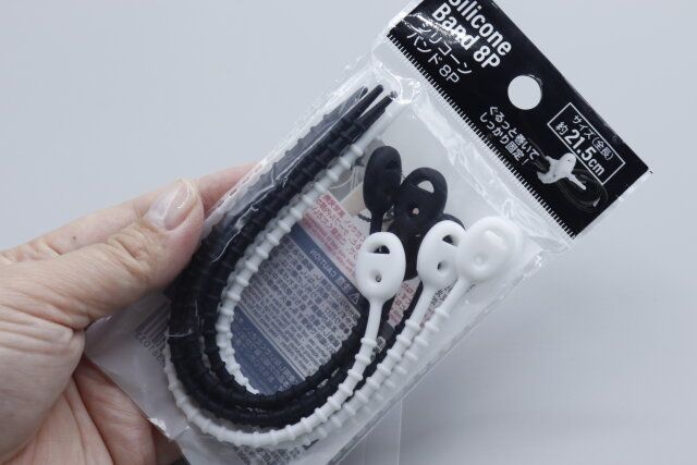 セリア シリコーンバンド 8P パッケージ 商品情報