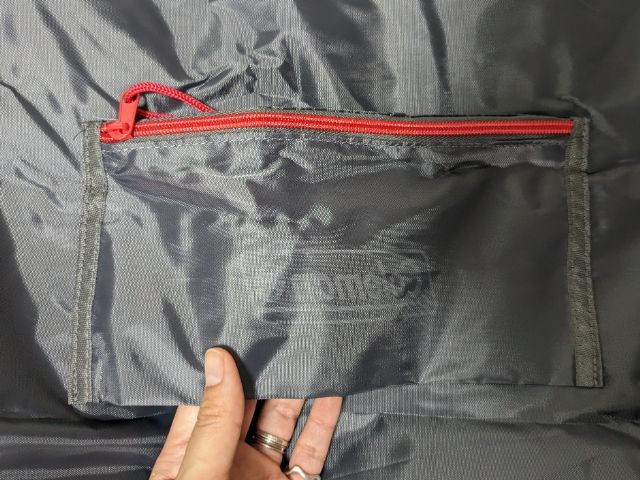 撥水加工お出かけバッグ背面