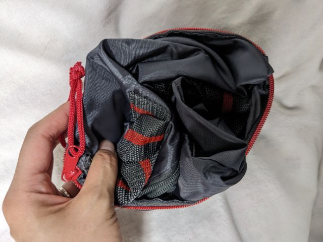 撥水加工お出かけバッグゴムバンド