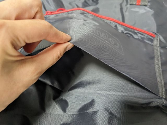 撥水加工お出かけバッグ背面ポケット