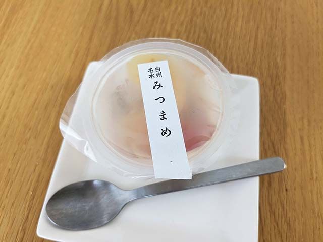 【白州名水 みつまめ】