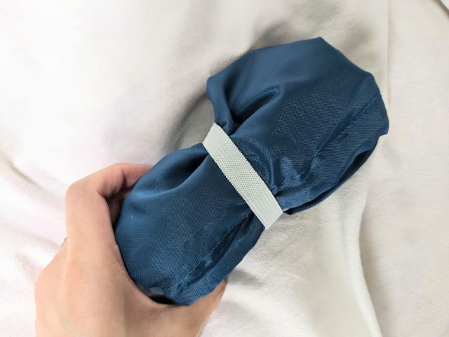 コンパクトに収納したところ